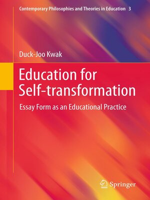 cover image of Education for Self-transformation
